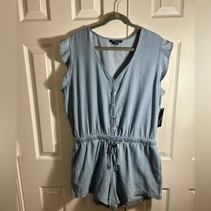 NWT Stitch Star Jean Romper